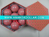 Wholesale single-deck gift box,contain 7pcs,with little Christmas tree pattern