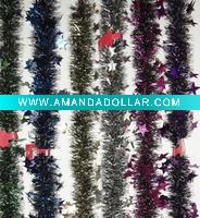 x'mas tinsel garland