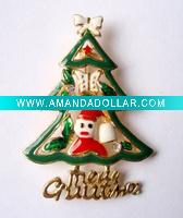 Wholesale xmas tree brooch,fashion christmas jewelry