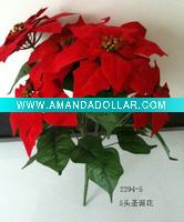 CHRISTMAS FLOWER X 9 FLW