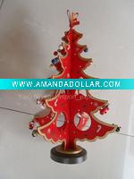 Supermarket Best-Selling Wood Christmas Tree gift - 3D - Christmas ornament
