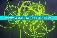 glowing el wire
