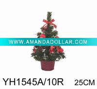 Wholesale decoration christmas tree 10 INCH