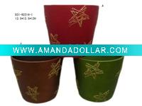 Ceramic christmas planter