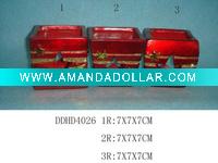Wholesale Red cearmic flower planters for Christmas-Hotselling!
