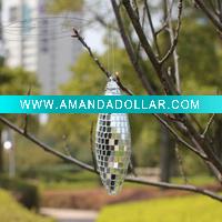 Wholesale silver christmas glass balls