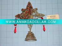 Wholesale christmas tree topper/xmas decoration
