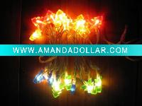 220V christmas ligth with plastic tree