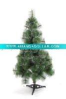 Christmas pine tree ( decorate with silver powder )