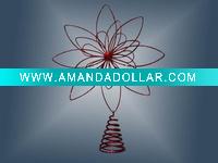 Wholesale Christmas decoration,tree topper,Xmas gift