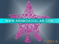 Wholesale Christmas tree topper decoration/gift