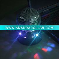 USB mirror ball with LED light