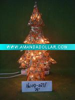 Wholesale rattan christmas tree