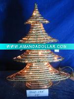 rattan christmas tree