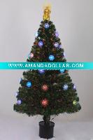 fiber optic tree with led light