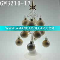 glass christmas tree