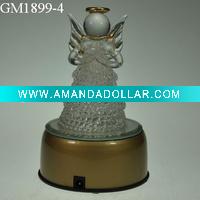 Wholesale glass angel with LED light