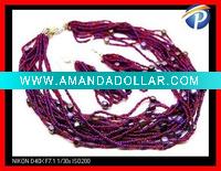 acrylic resin necklace