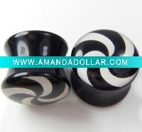 Wholesale body piercing jewelry, acrylic resin ear expander