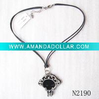 acrylic skull pendant