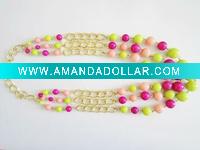 Wholesale 2011 fashion colorful acrylic beaded necklace02
