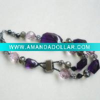 Wholesale multi acrylic neckalce