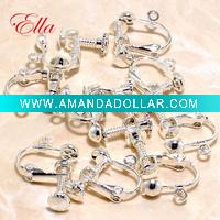 925 Silver Plated Over Copper Earring Hooks