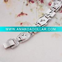 Wholesale 2011 copper with rhodium plated fashion accessories bracelet(S2C2466-A110)