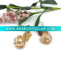 Wholesale Fashion color hematite plated hoop woman earrings