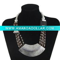 Wholesale fashion alloy necklace for garment(JA10603)