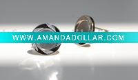 Shining popular brass cufflink