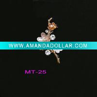 wintersweet flower pin brooch