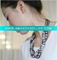 Wholesale Fashion Alloy necklace jewelry,newest style