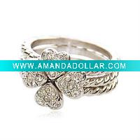 the copper and zircon rings