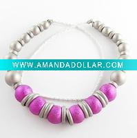Wholesale fashion jewelry acrylic necklace