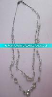 Wholesale 2011 popular acrylic clear bead necklace