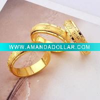 2011 New charming gold plated ring jewelry
