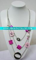 Wholesale 2011 fashion alloy and acrylic jewelry necklace --cxwind cxtl042