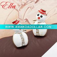 2011 Fashion Alloy Earring For Christmas