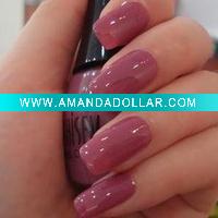 Wholesale Dark Purple Mini Nail Polish