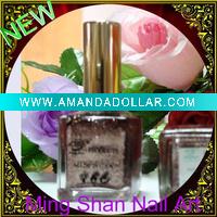 Wholesale diamond nail polish 15ml per glass bottles