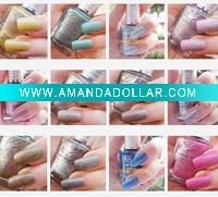 Wholesale new arrival 15ml per bottle crystal sand nail art varnish/polish