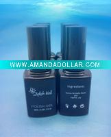 Wholesale nail supply mingshan factory 15ml good quality soak off color polish gel