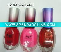 red pink nail polish