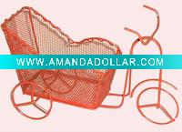 Wholesale Mini Tricycle Basket for Christmas