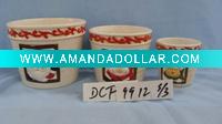 Wholesale Ceramic christmas flower plant pots