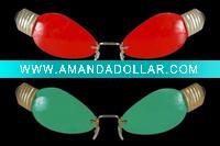 Wholesale HPY-0113 Christmas Bulb Novelty Sunglasses