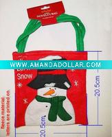 Wholesale christmas novelty bag, Promotiona Felt Christmas bag, christmas bag decoration