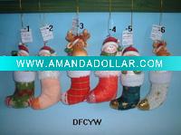 ceramic christmas hanger
