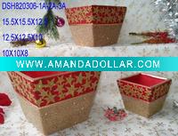 Wholesale ceramic Christmas flower pot(ceramic pot,terracotta)